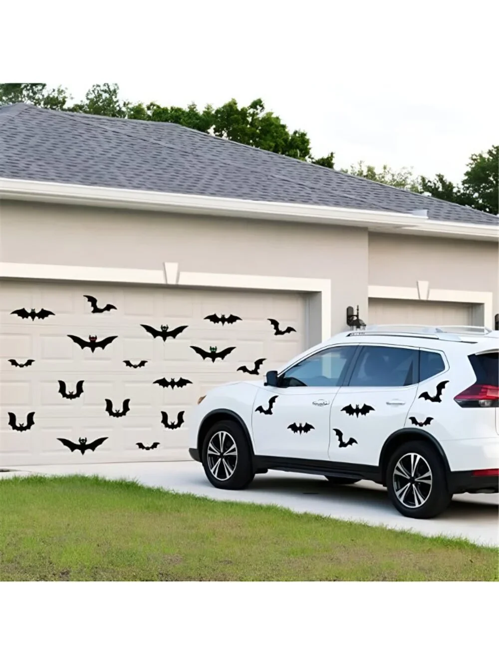 Magnetic Bats Halloween Garage Door Decorations, 23 PCS